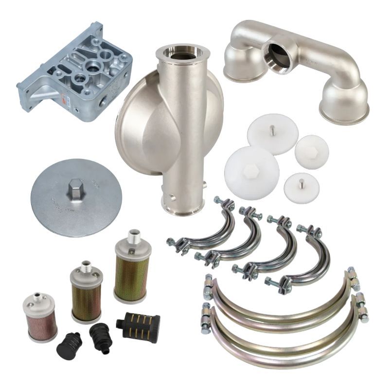 WILDEN AODD pump parts, diaphragm pump parts